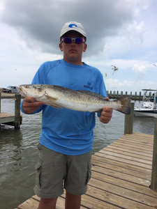 Sunrise to sunset: Galveston Trout fishing bliss